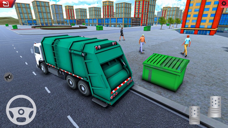 Trash Garbage Truck Simulator screenshot-3