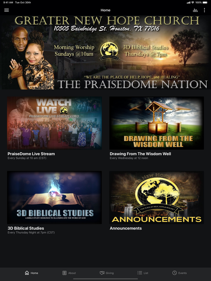 Greater New Hope Church