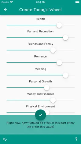 Game screenshot Wellness Wheel - Life Tracking apk