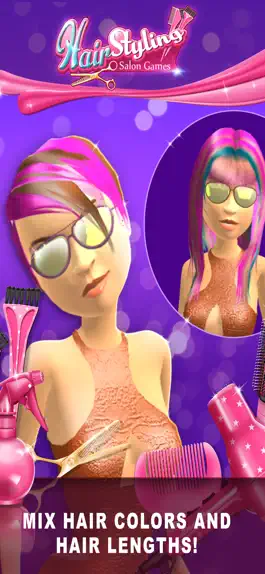 Game screenshot Hair Styling Salon Games hack