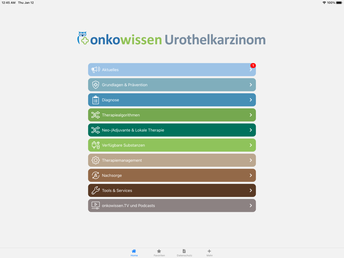 Urothelkarzinom onkowissen
