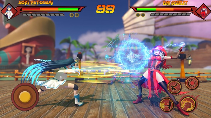 Anime Fighting Battle Games 3D