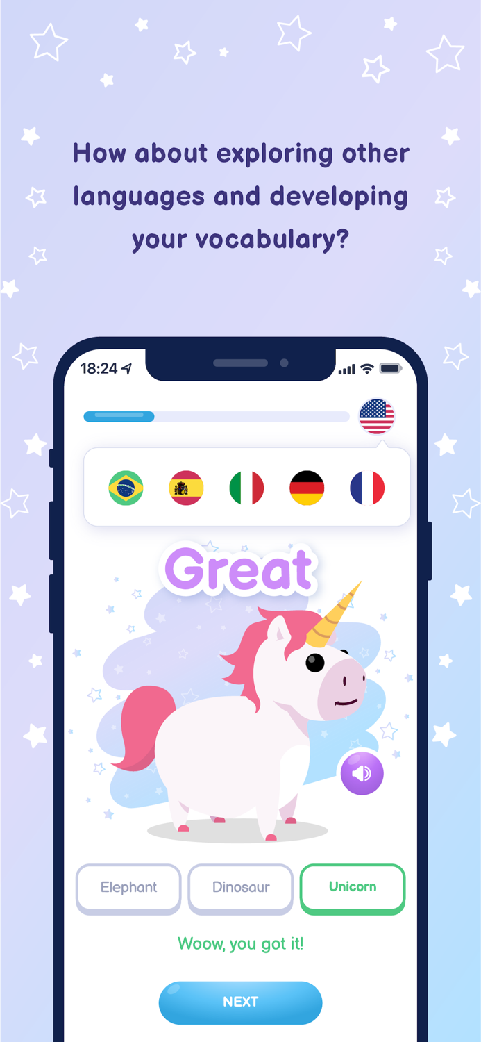 Pierrot Learn animal names