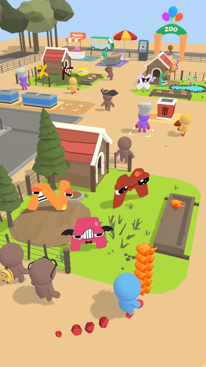 Idle ABC Zoo: Funny Friends screenshot-0