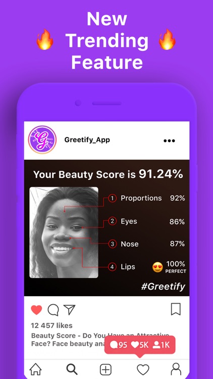 Greetify: Beauty Score