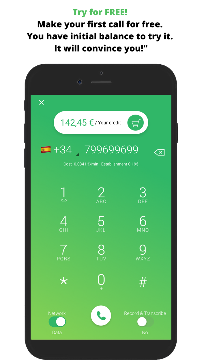 Call2Text Record  Transcribe