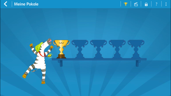 Wörter schreiben 1 mit Zebra