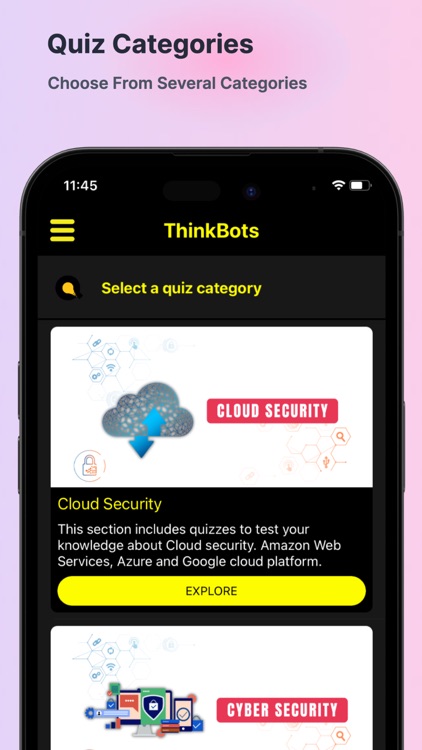 Think Bots (Quiz App)