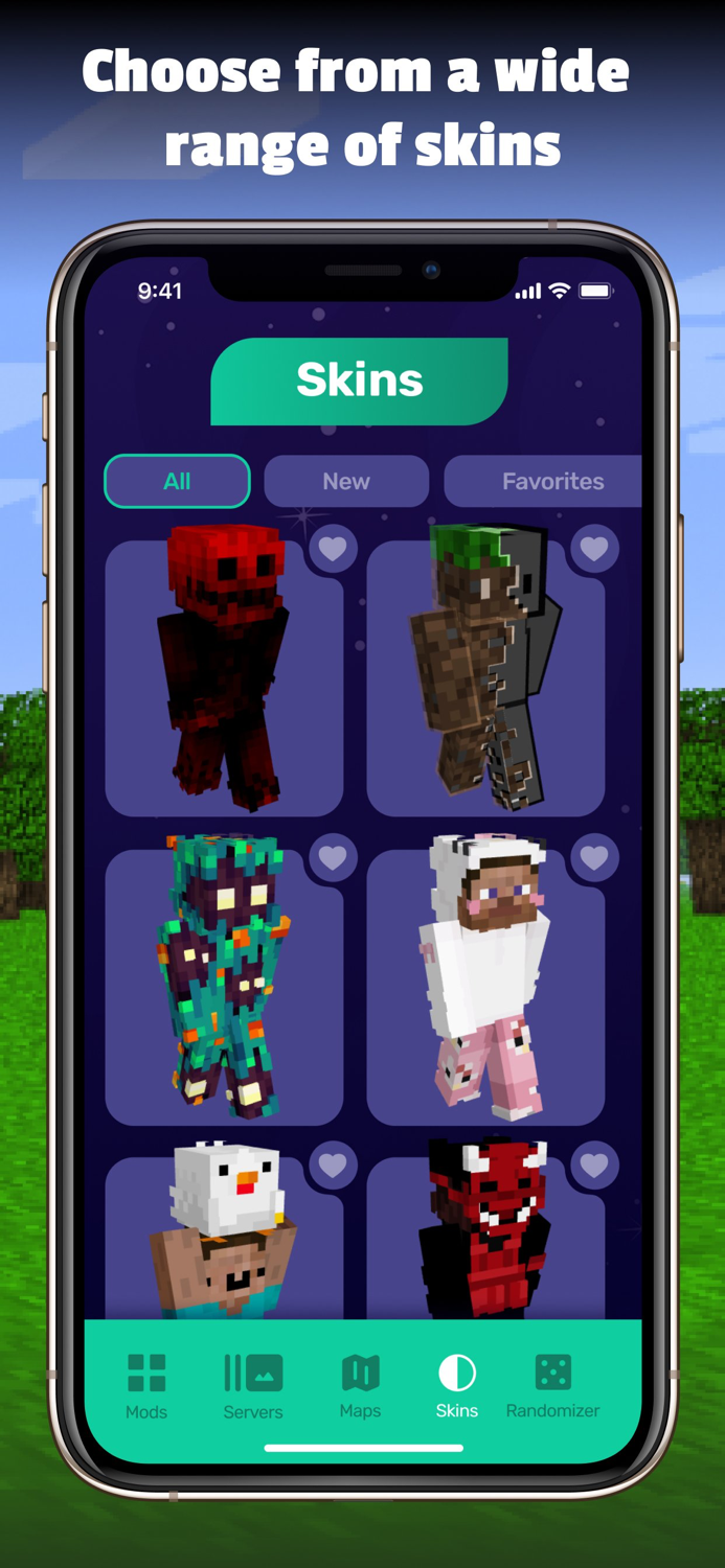 Morph Mods Skins for Minecraft