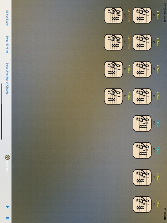 Jazz Chord Generator screenshot 2
