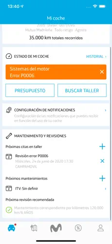 Screenshot 3 Movistar Car iphone