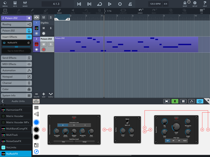 NuRack Auv3 FX Processor