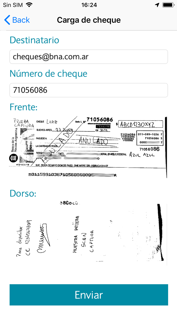 Depósito Remoto por Imagen