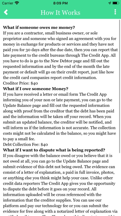 The Credit App