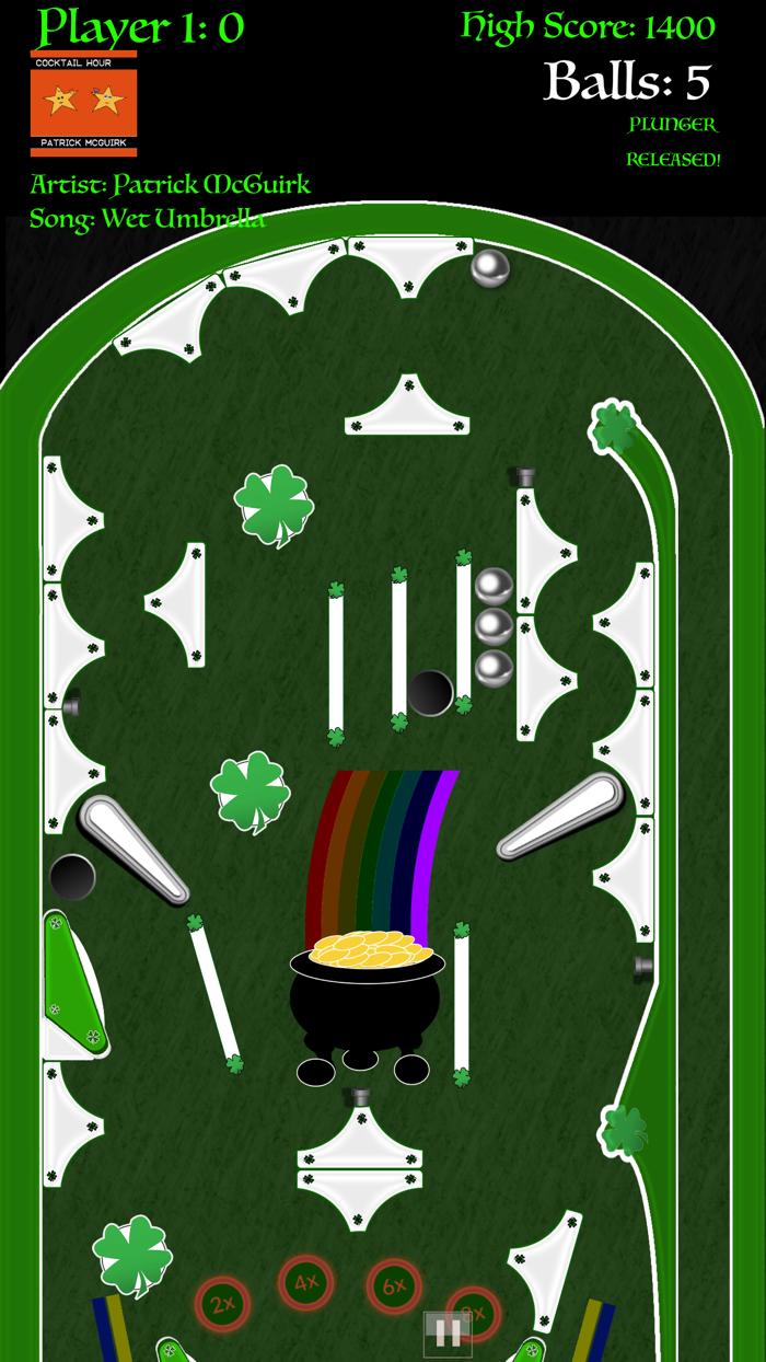 Lucky Shamrock Pinball