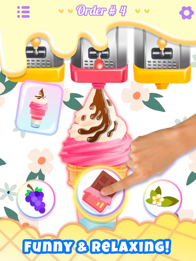 Ice Cream Maker Cooking Games App for iPhone Free Download Ice Cream