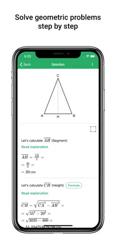 Screenshot 1 Resuelve Geometría iphone