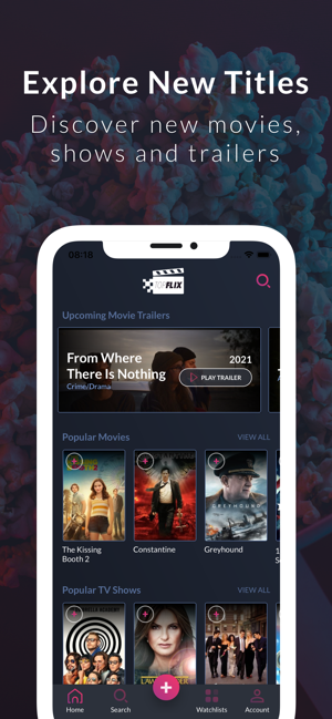 TopFlix: Movie & TV Watchlists(圖1)-速報App