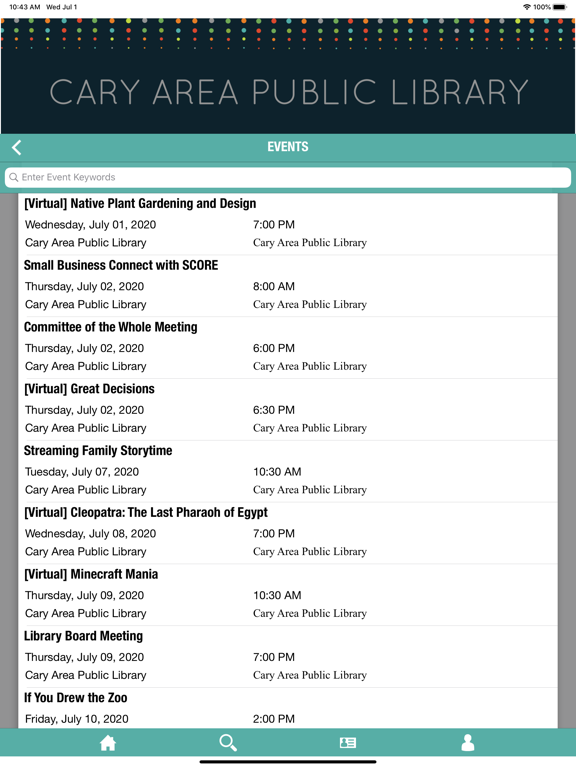 Cary Area Public Library screenshot 3