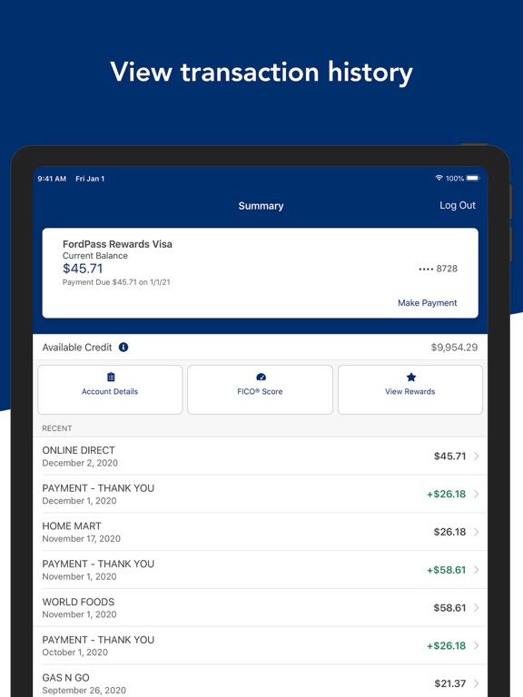 FordPass Rewards Visa screenshot 3