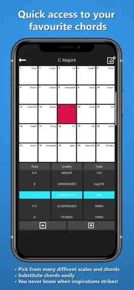 Game screenshot CODA: chord progression tool apk