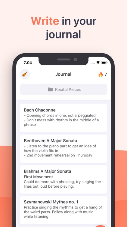 Andante - Practice Journal screenshot-5