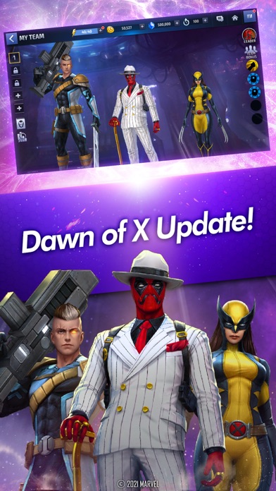 Screenshot from MARVEL Future Fight
