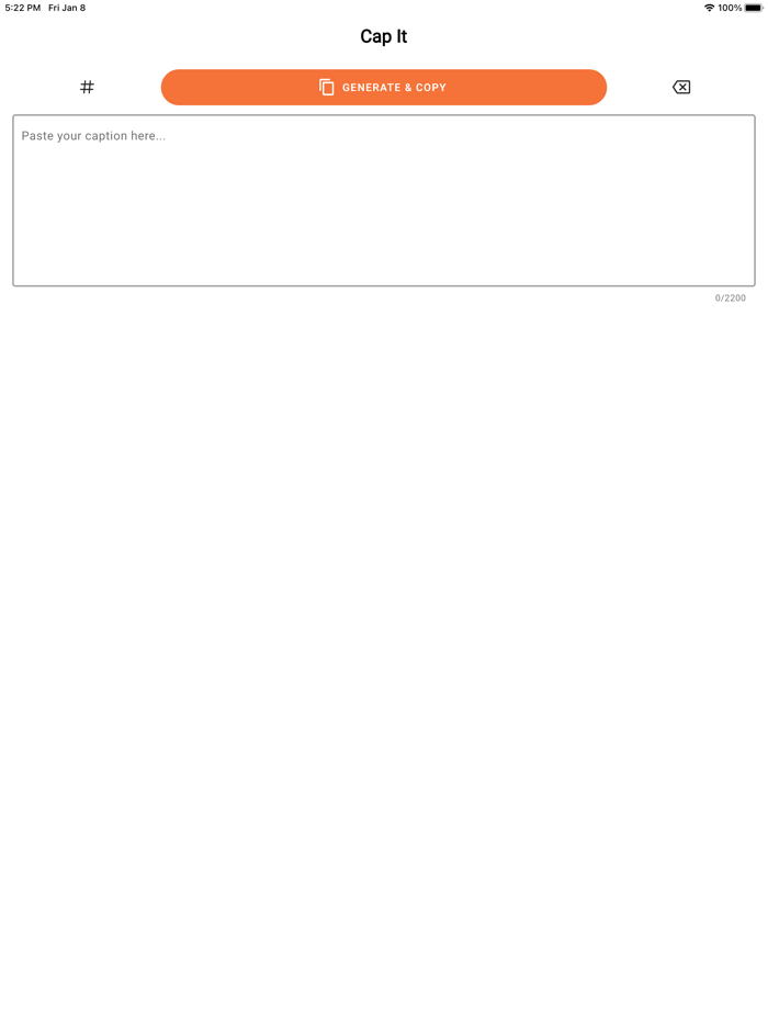 Cap It - Caption Writing Tool