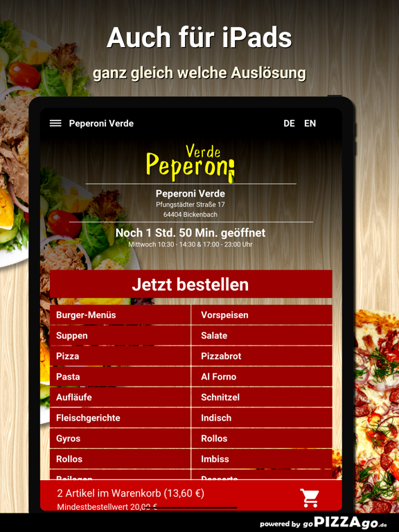 Peperoni Verde Bickenbach screenshot 7