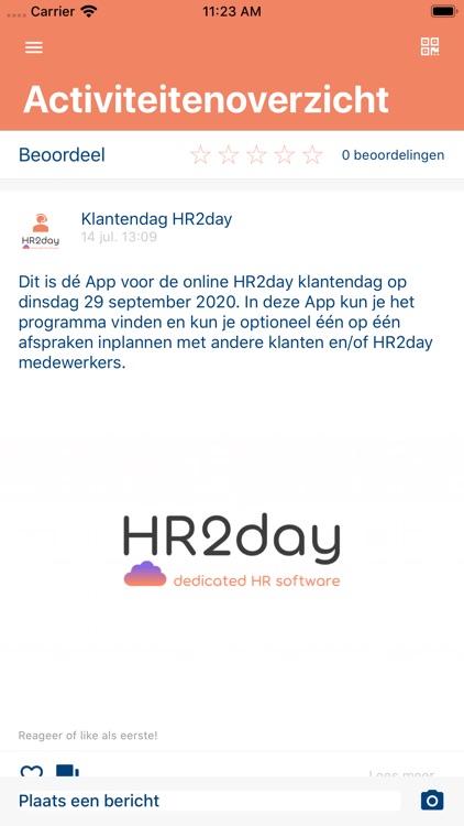 Online HR2day klantendag 2020