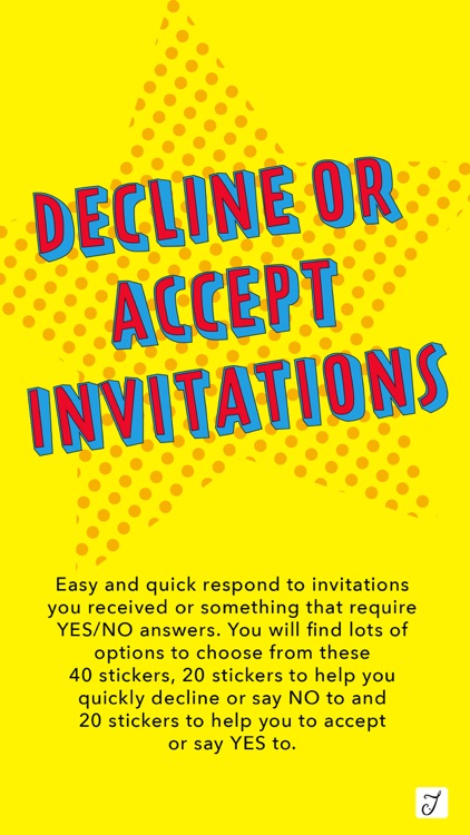 Decline or Accept Invitations