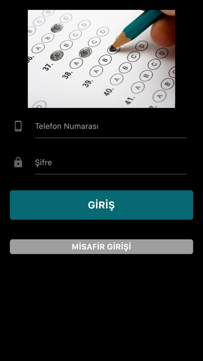 Danışmanım Optik Okuma