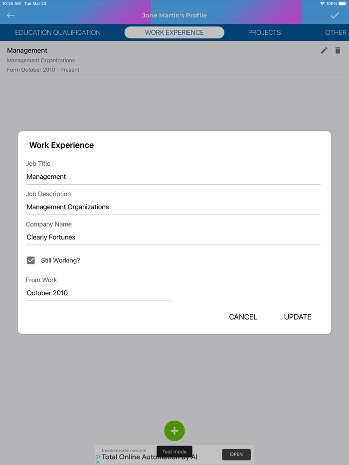 Make My Resume - CV Maker