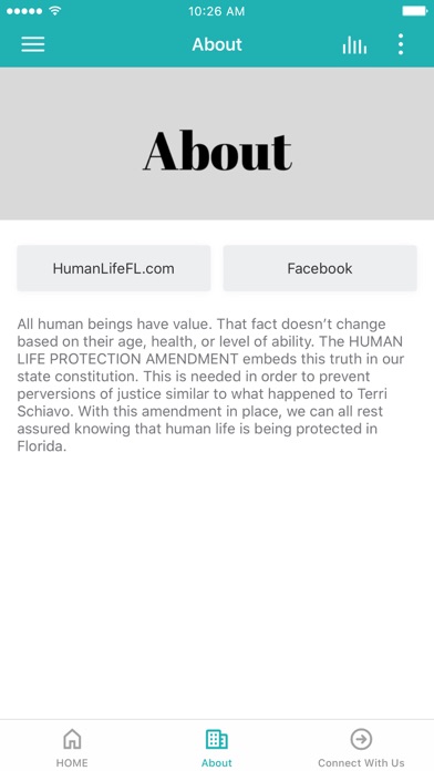 Human Life Amendment App screenshot 3