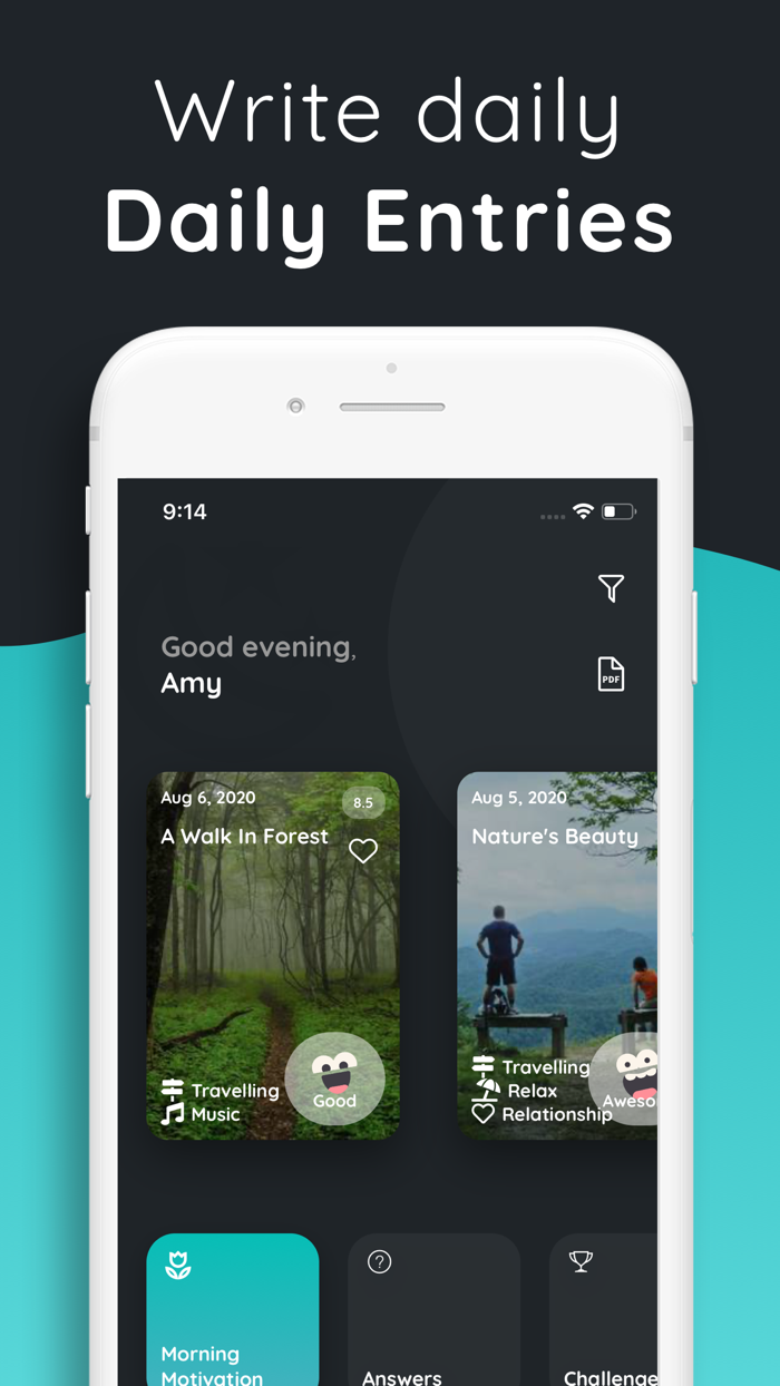 Chiku – Journal  Mood Tracker