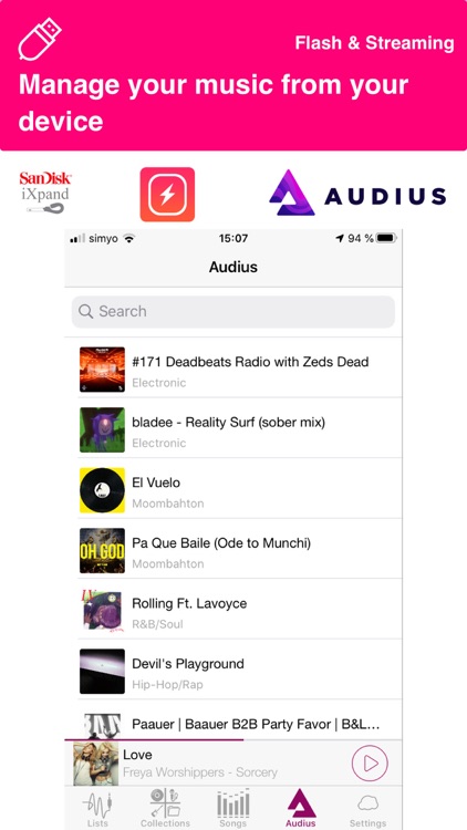 Cloud Music - Stream & Offline screenshot-1