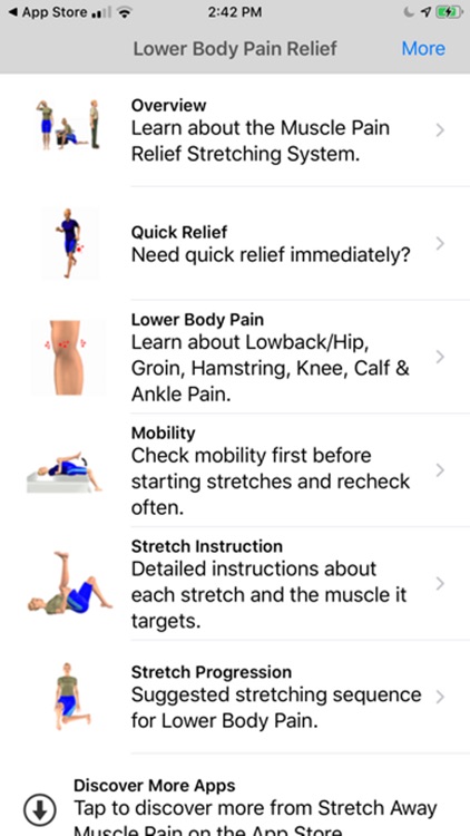 Stretch For Pain Relief Lower screenshot-0