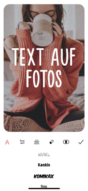 Font Candy Mit Text Auf Bilder Im App Store