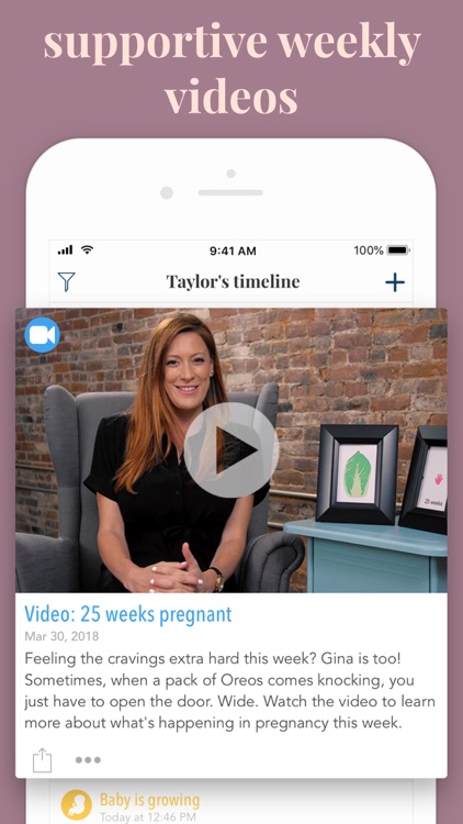Ovia Pregnancy Tracker screenshot-5