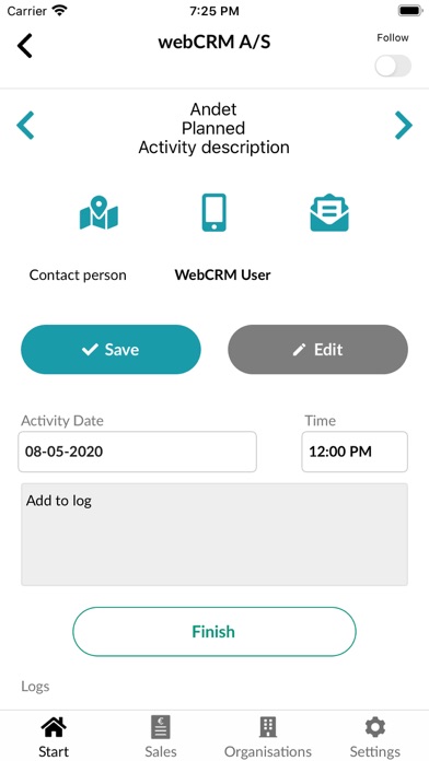 webCRM – Sales App screenshot 3