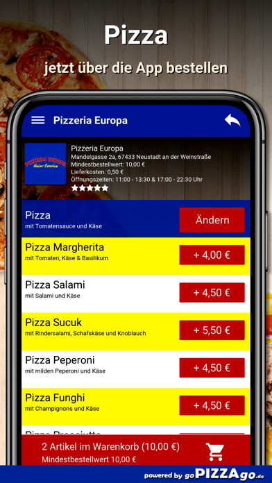 Pizzeria Europa Neustadt screenshot 5