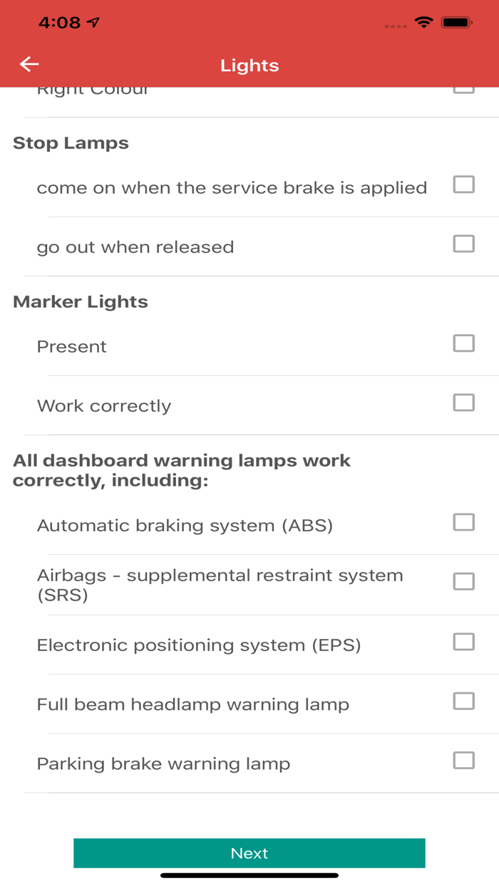UK Vehicle Safety CheckSCS