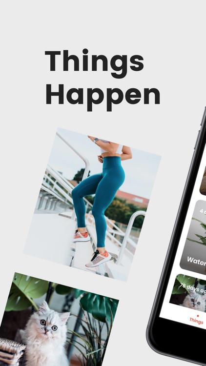 Things Happen - Life Tracker