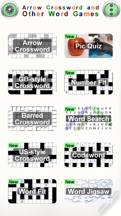 Arrow Crossword & Other Games screenshot-0