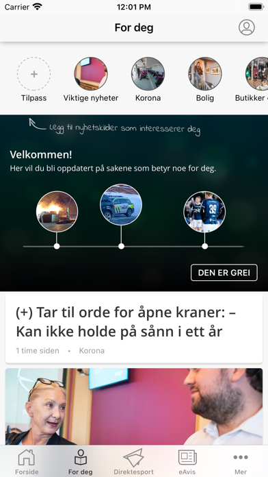 App preview
