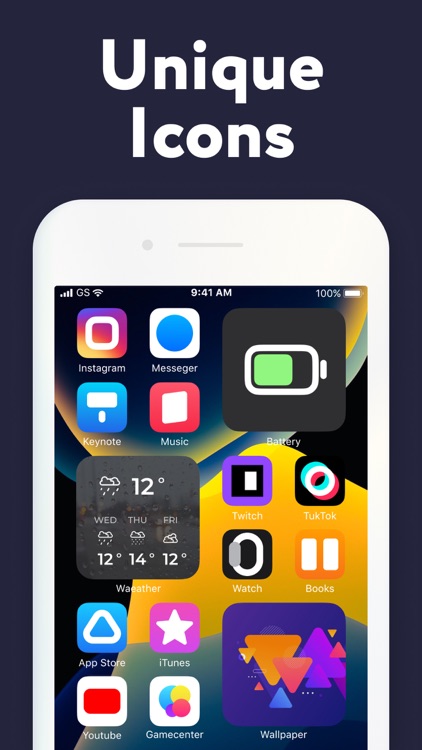 Themes & icons. Icon changer