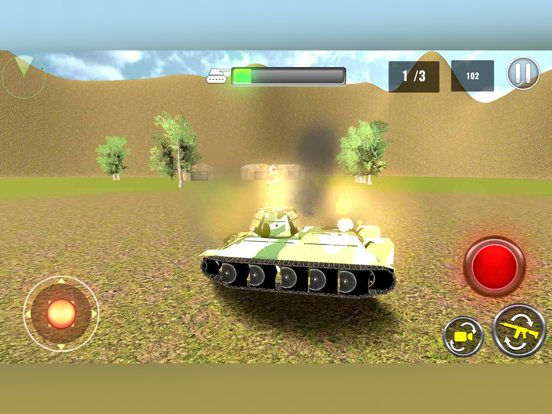 3D Tank Battle War screenshot 4