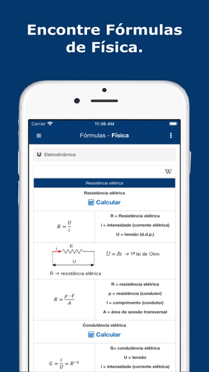 Fórmulas - Física