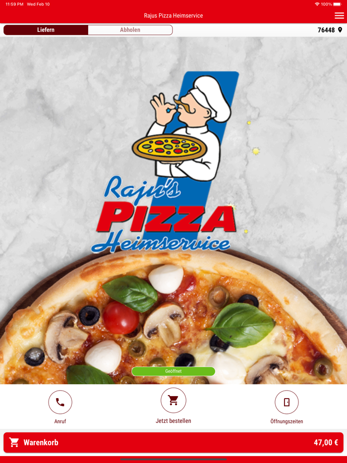 Rajus Pizza Heimservice