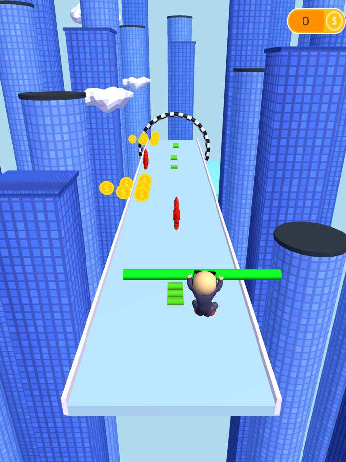 Rails Master 3D - Roof Parkour